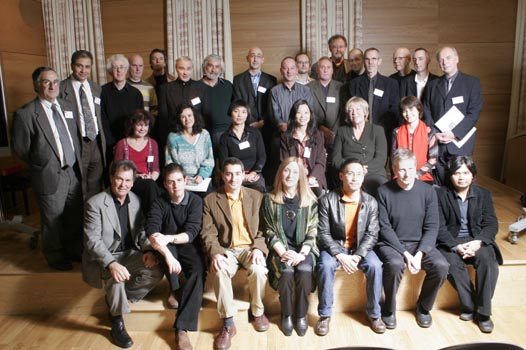 Spectrum 4 launch at Royal Academy of Music, London, 2005 - composers with Thalia Myers Spectrum 4 launch at Royal Academy of Music, London - composers with Thalia Myers